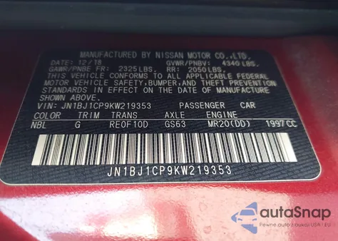 2019 Nissan Rogue Sport S из США, поврежденный, VIN JN1BJ1CP9KW219353